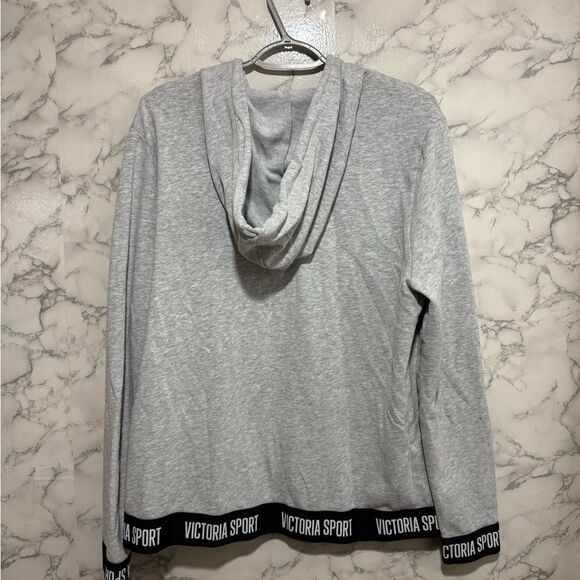 NEW Victoria Secret Sport Gray Utility Jacket for Women Size L - Picture 11 of 11